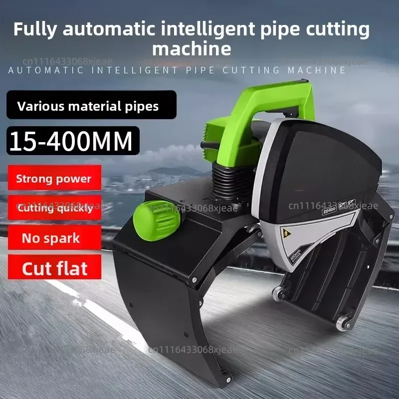 220v New 15 - 220mm Pipe Cutting Machine Pipe Cutter Non Sparking And Non Burr Steel Fire Fighting Pipe Cutting Machine