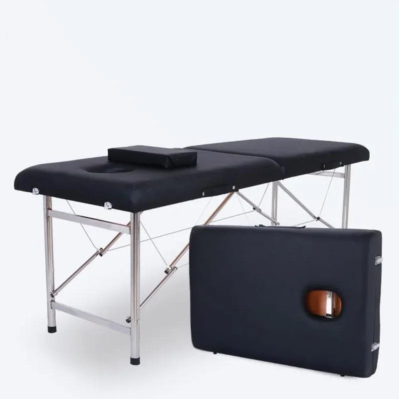 

Professional Portable Massage Stretcher Bed Beauty Spa Lashists Clinical Folding Medical Maca Portatil Aesthetic Furniture JGY