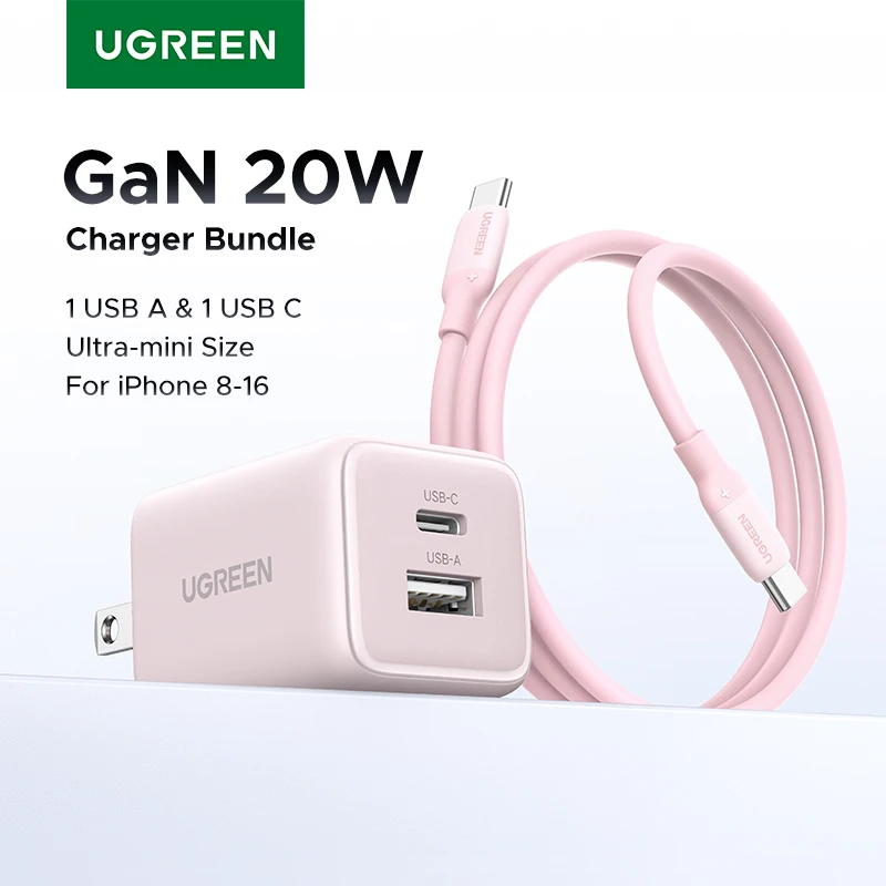 ?US Plug?UGREEN 20W Mini GaN
