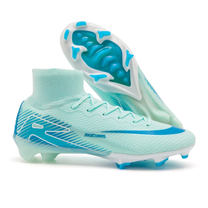 

New Men’s Professional Soccer Shoes Women Football Boots Studded Society Turf Cleats Adults TF/FG Training High-Quality Sneakers