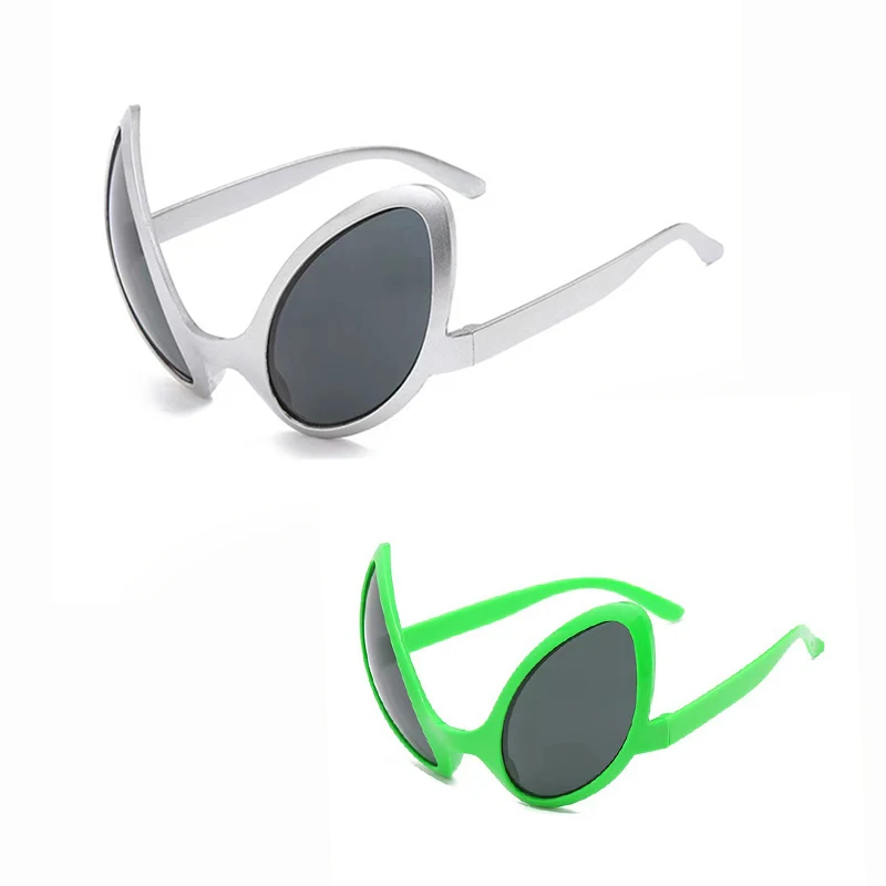 

1 pcs Holiday Party Glasses Boys Girls Funny Alien Style Frame Eyeglasses Glow Sunglasses Light Up Bar Rave Night