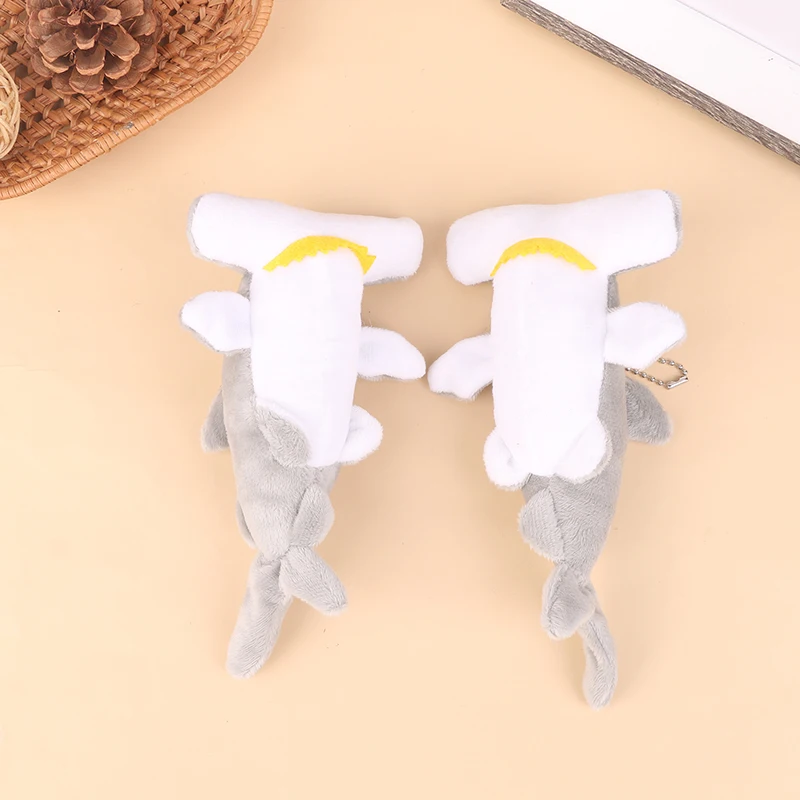 18cm Cute Plush Hammerhead Shark Toy Soft Stuffed Animal Key Chain For Birthday Gifts Doll Gift For Children