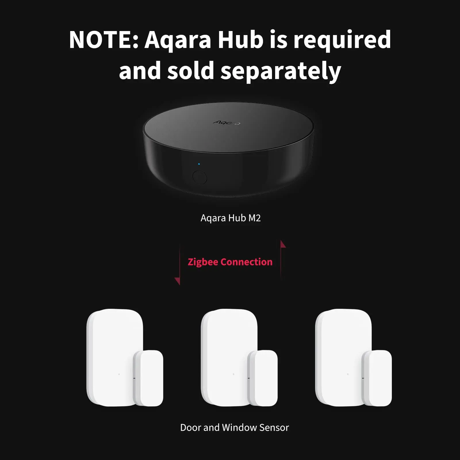 Aqara Smart Door Window Sensor Zigbee Mini Door Sensor Wireless Connection Alarm Smart Home HomeKit per Xiaomi Mijia Mi Home