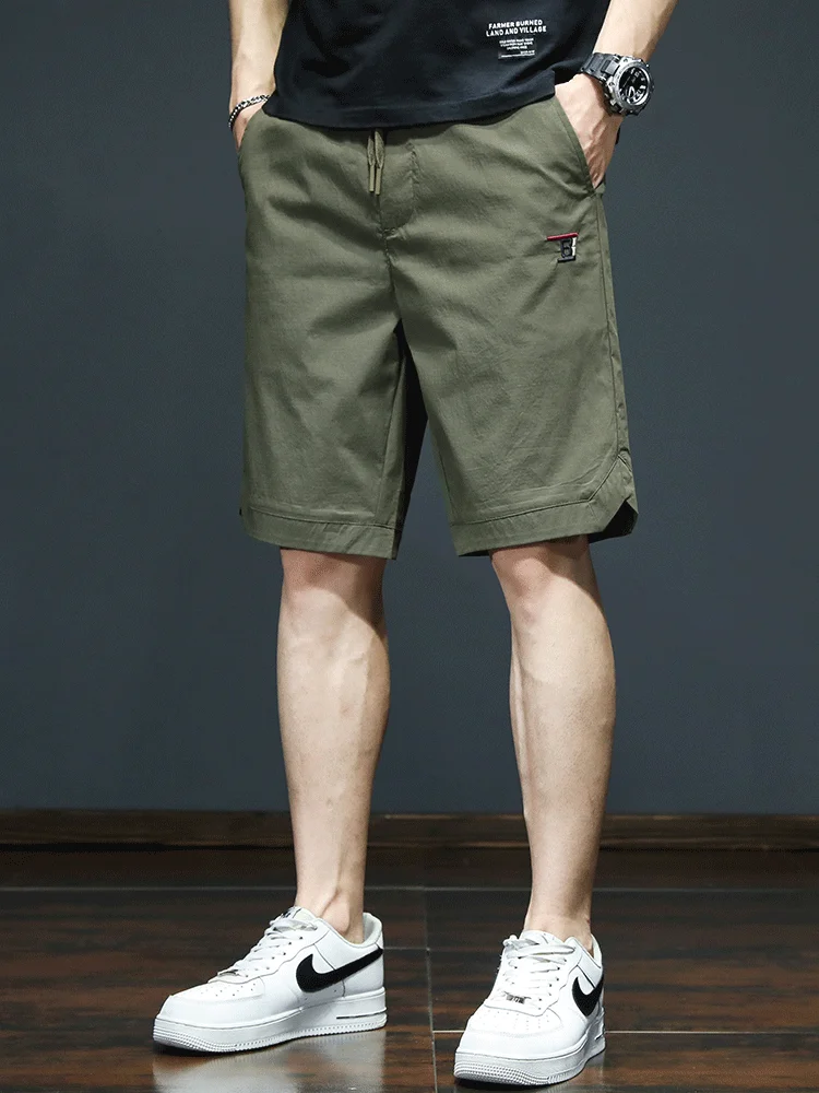 

Повседневные камуфляжные мужские шорты, лето 2024, новая свободная спортивная рабочая одежда, модные универсальные молодежные шорты до колена, энергичный стиль