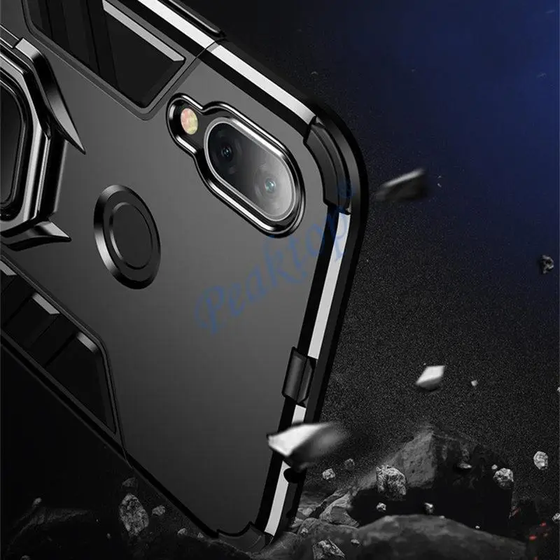 4 in 1 Armor Case for Huawei Y6 2019 Y6 Prime 2019 Y9 Y7 Pro Y5 Y9 2019 case for Huawei Nova 5 Pro 5i 4E 4 3 3i case Fundas Capa, image 6