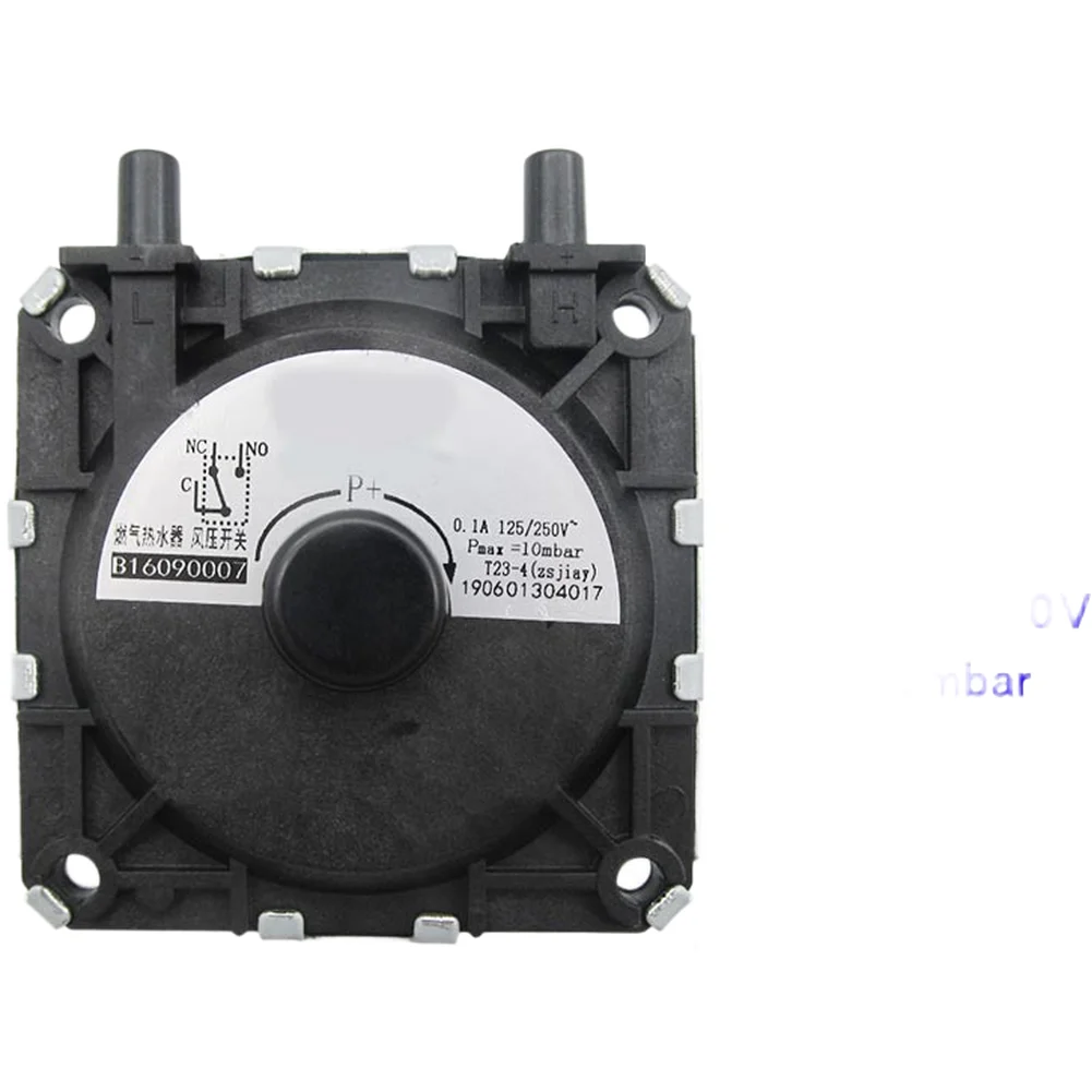 Wind Pressure Switch Replacement Part for Gas Water Heater For E4 For e5 E8 Models 3-Pin Connector Copper for contact Plates