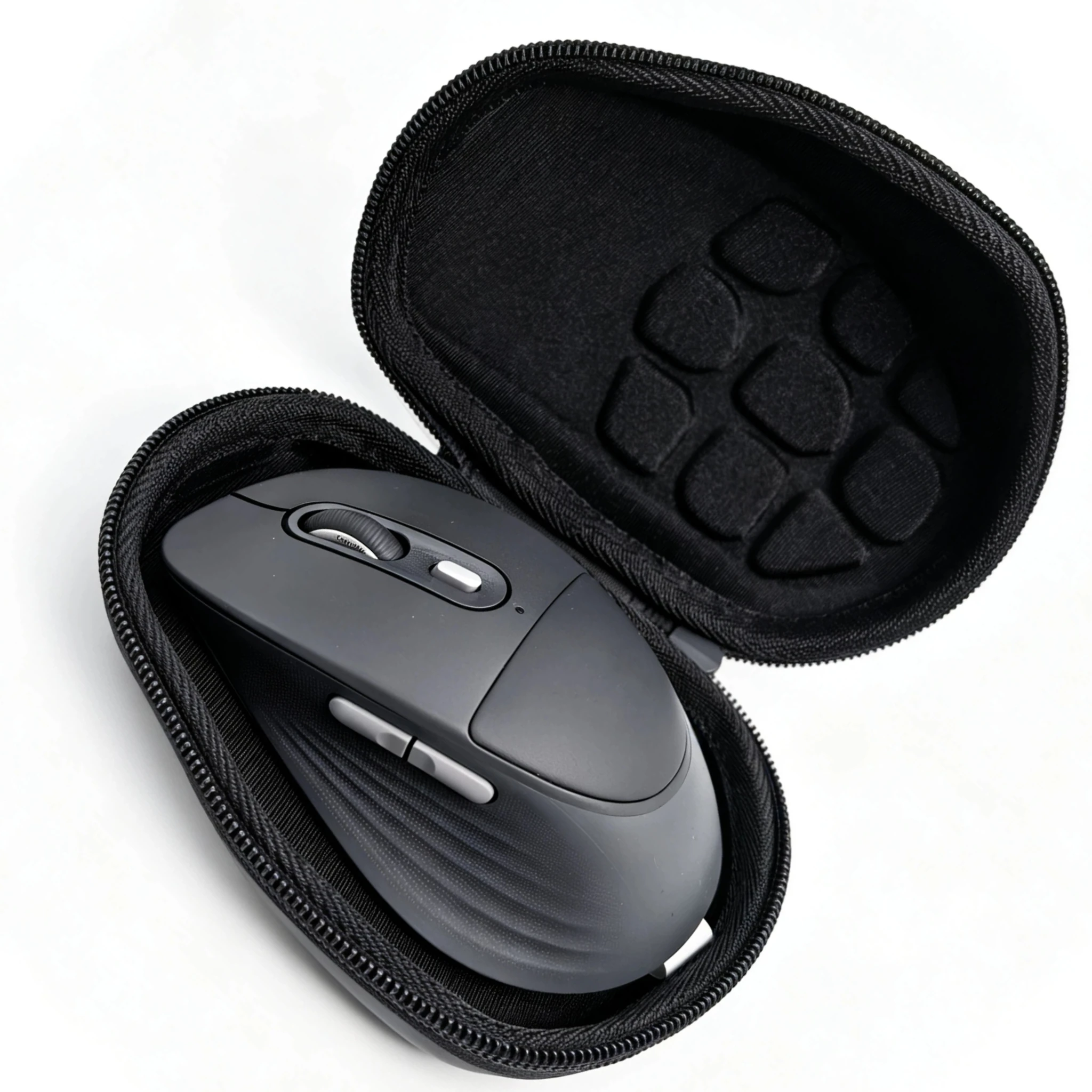 Étui rigide pour souris sans fil Logitech M850L, léger et compact pour s'adapter à votre sac à dos, mousqueton stable pour une portabilité accrue