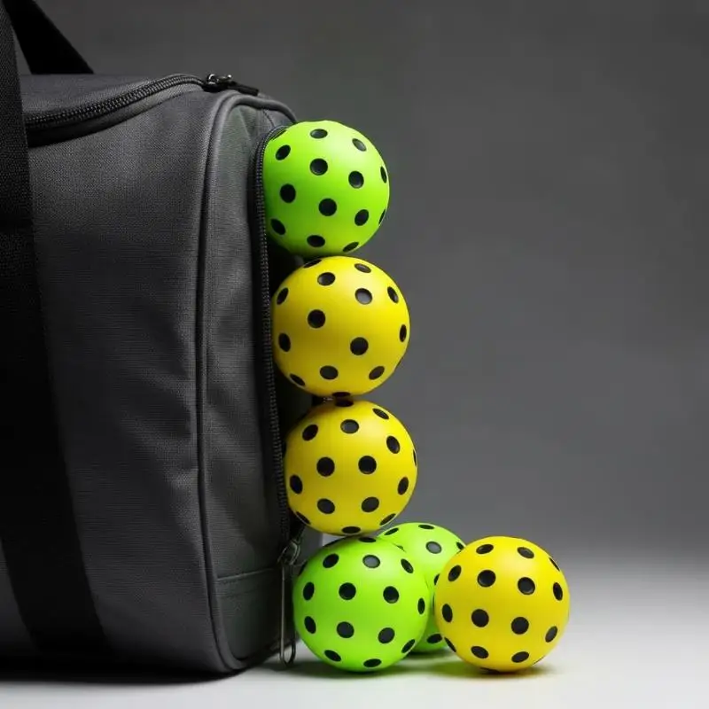 Geräuscharme Schaumstoff-Pickleball-Bälle für den Innenbereich, 74 mm, weiche Schwamm-Trainingsausrüstung – Detail 9