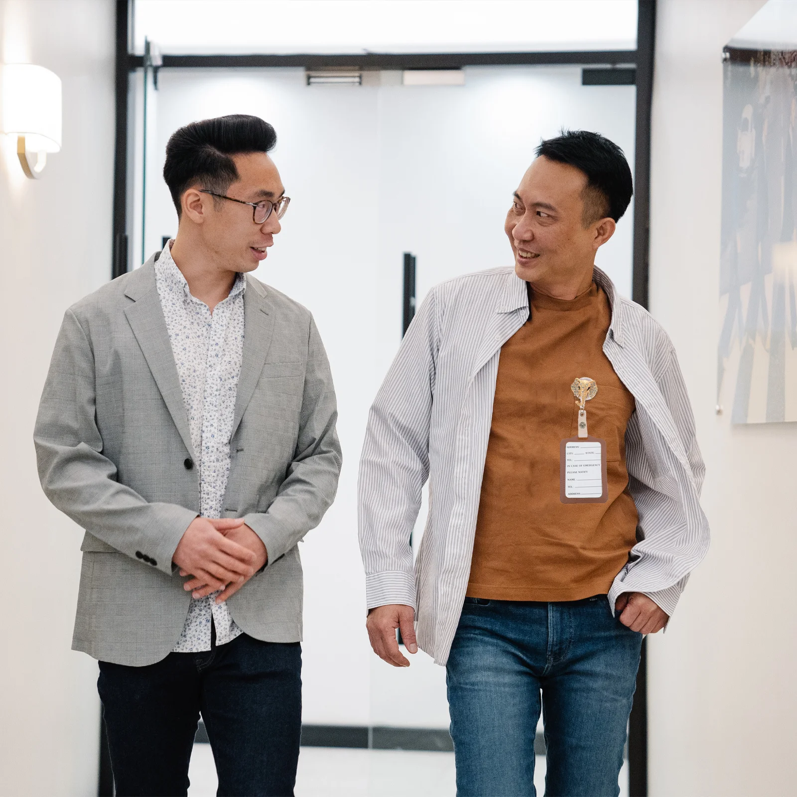 

Metal Elegant Retractable Badge Holder Clip Id Card Reel Perfect for Keys Name Cards Industrial Use Retractable Badge