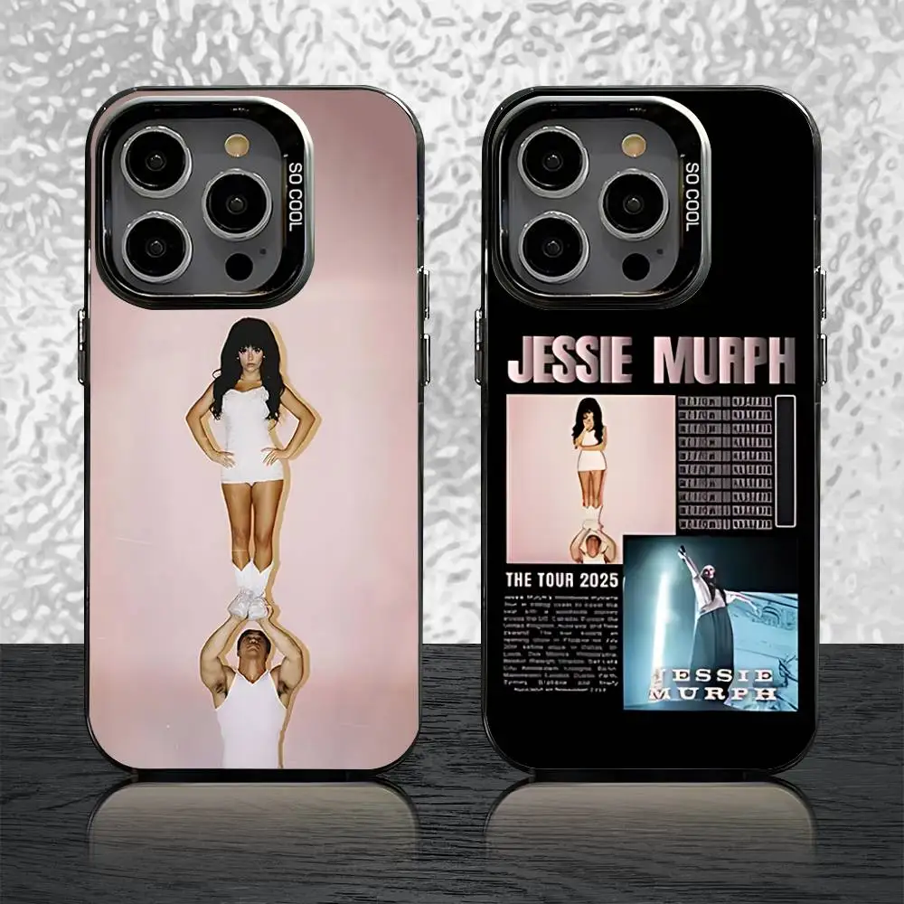 

J-Jessie M-Murph Hysteria Phone Case For iPhone 16,15,14,13,12,11,Pro,XS,Max,Plus,Mini,SE Black Candy Matte Shockproof Cover