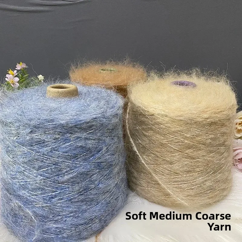 Soft Medium Woolen Cashmere Yarn for Hand Knitting Scarf Sweater Hat Crochet Needle Knitting DIY Brand Chinese Origin