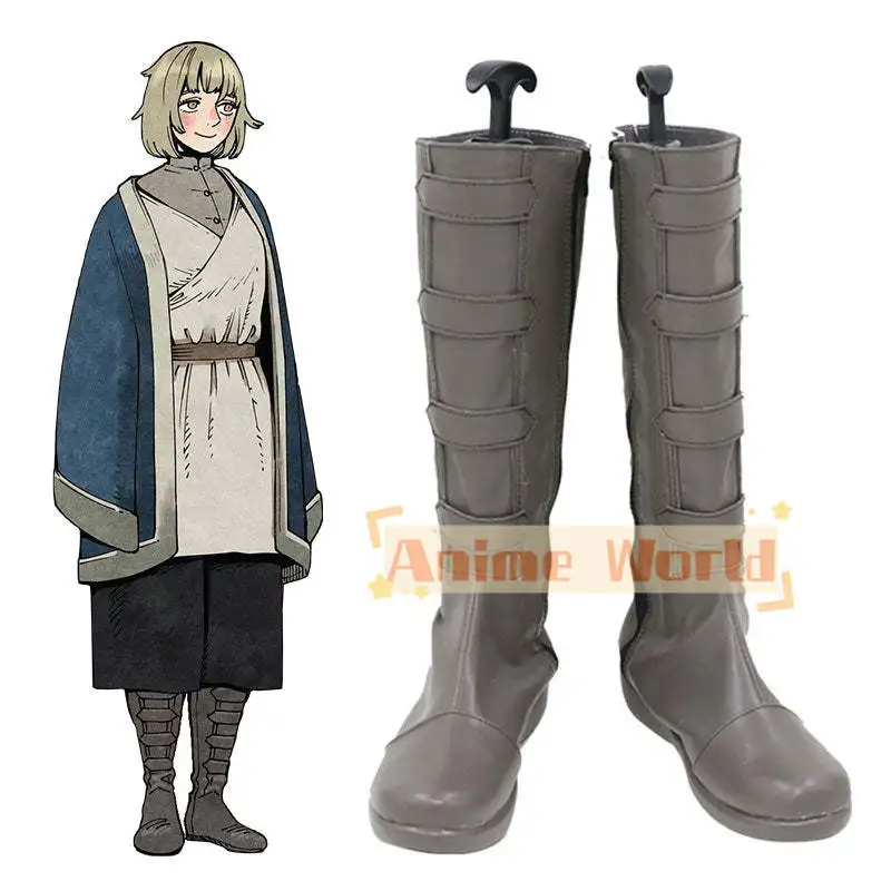 

Delicious in Dungeon Falin Touden Shoes Cosplay Boots Halloween Carnival Boots Custom Made