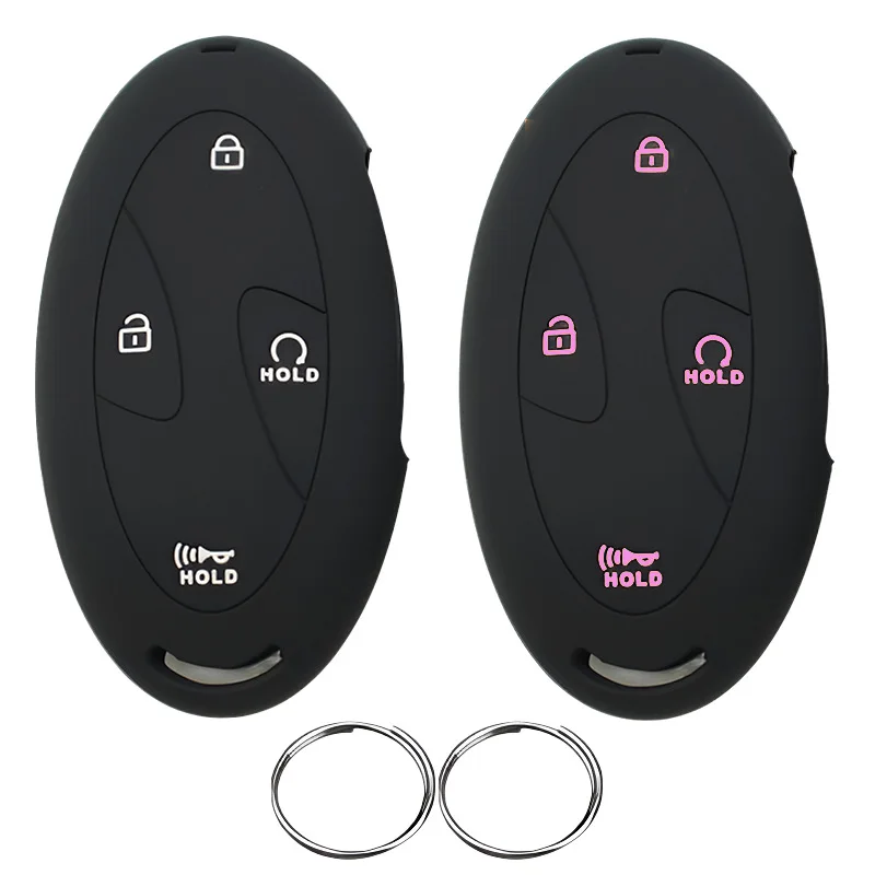 Silicone Key Cover Protector Case for Hyundai Ioniq 6 Tucson New Sonata Car Key Fob Pouch