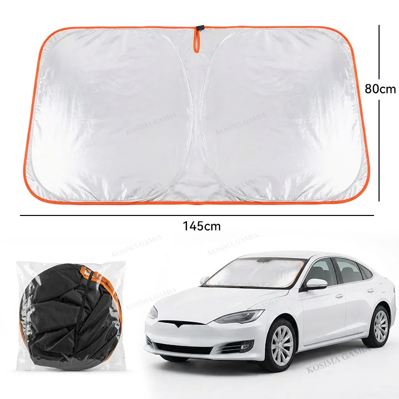 Folding Car Window Sunshade Cover Sun Shade Windshield Visor Protector Windscreen Auto UV Protection Curtain Styling Accessories