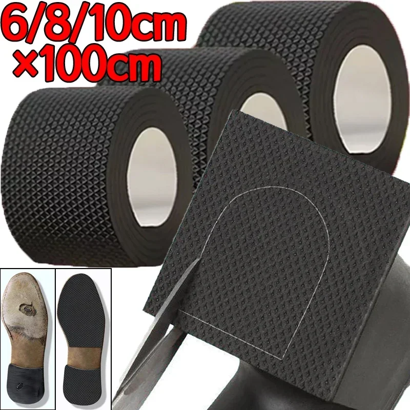 Anti-slip Sole Stickers Mute Cushion Insoles Repair Outsole Insoles Men Women No-adhesive Shoes Wearable Pads Shoe Accessories