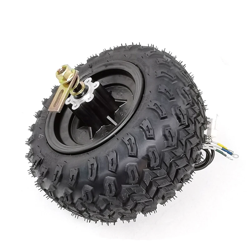 

48V 1000W Motor 10x6.00-6 Off Road Tyre Thickened Anti-skid Tubeless Tire Accessory Set for Small Citycoco Scooter Parts