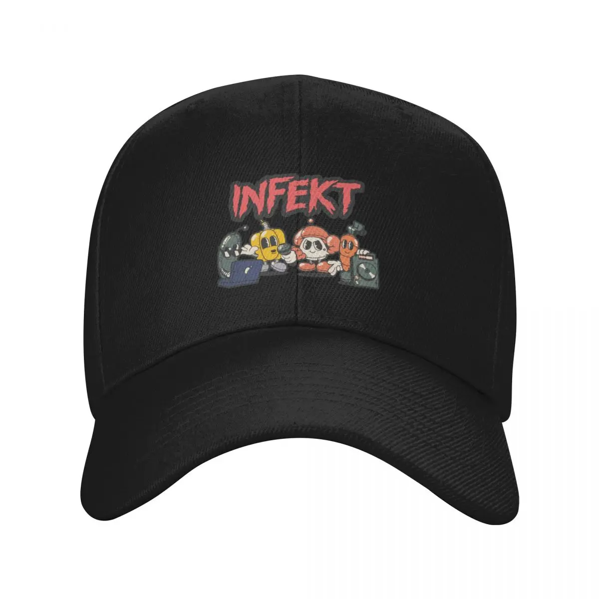 

Infekt Merch Infekt Veggie Friends Tour Baseball Cap sun hat Golf Wear fashionable Gentleman Hat Female Men's