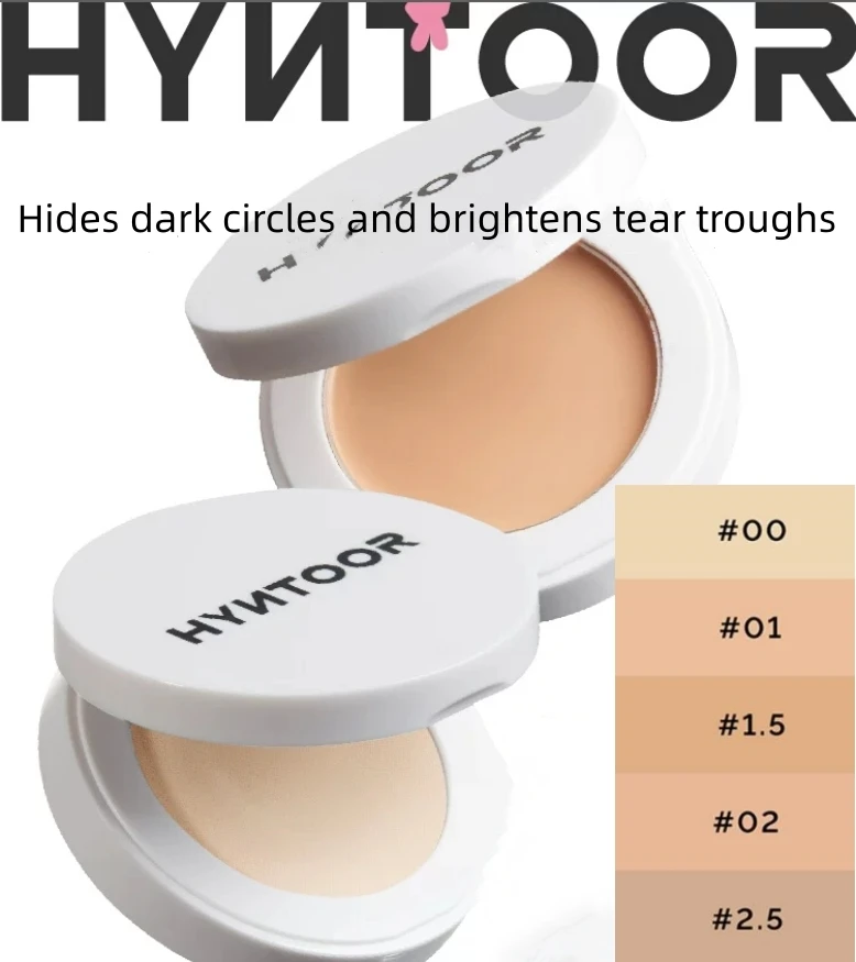 HYNTOOR Concealer 100 Points Cream Professional For Eyes Covering Dark Circles Under The Eyes Longlasting Cosmetics Face Makeup