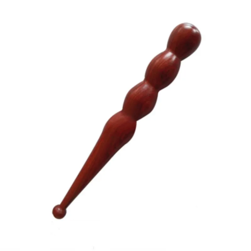Can be carved acupoint massage stick beauty tendon stick mahogany massage stick meridian massage stick foot massage stick