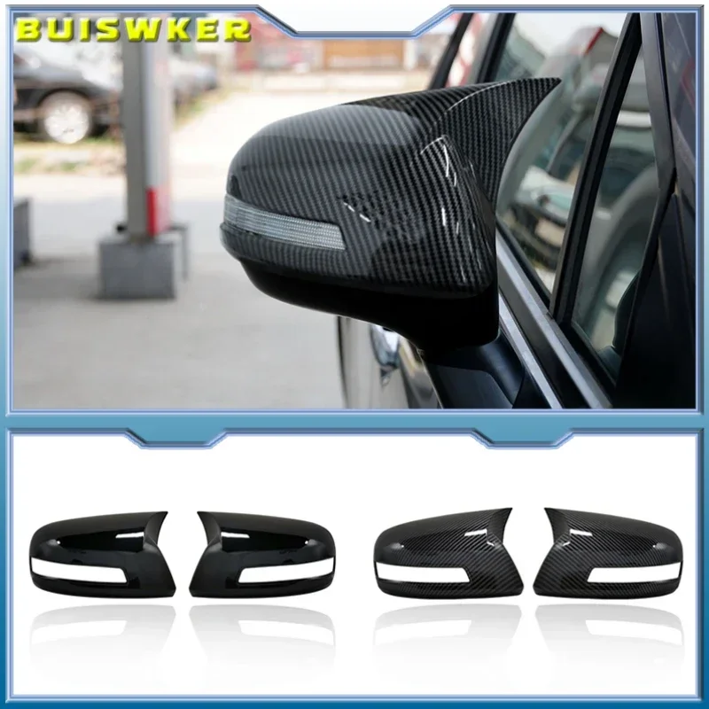 

Rearview Mirror Cover Cap Carbon Fiber Look Black for Honda CIVIC 2012 2013 2014 2015