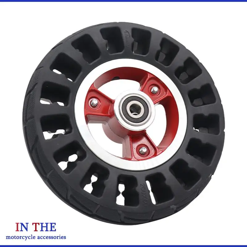 200*50Electric Scooter Tyre With Wheel Hub8