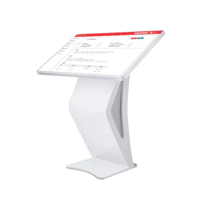 كشك شاشة لمس للكمبيوتر الشخصي الكل في واحد عالي الجودة مع كشك تفاعلي بقاعدة K للخدمة الذاتية #4