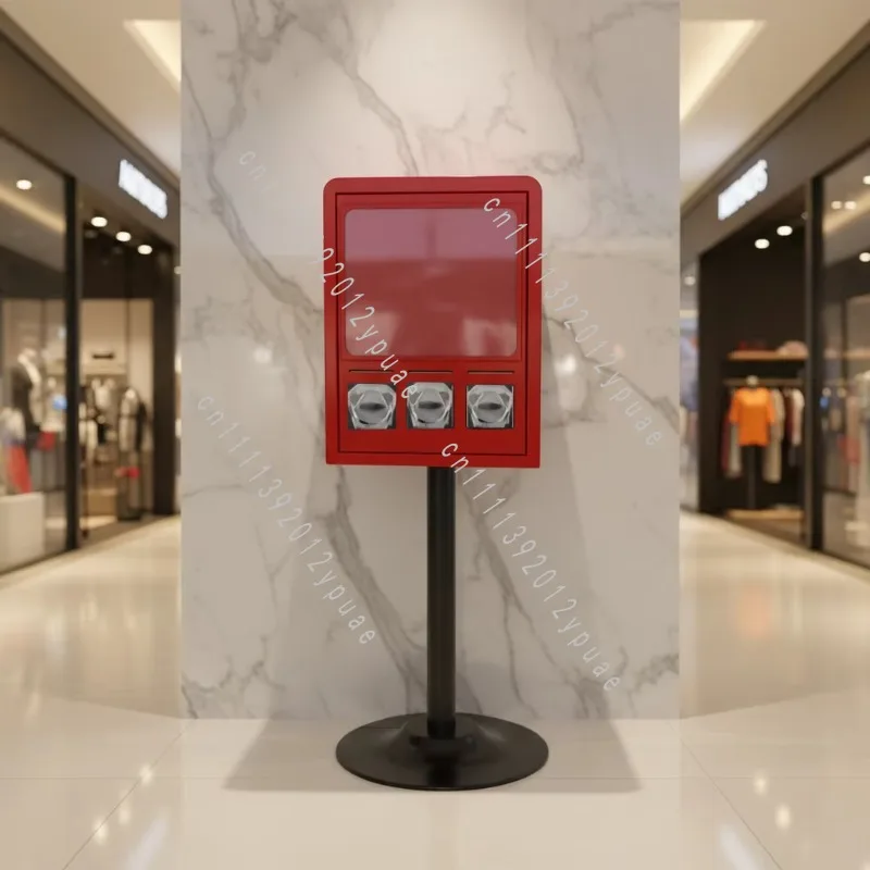 Three-Column Commercial Sticker Vending Machine, CE Certified for Collectible Card & Tattoo Sticker