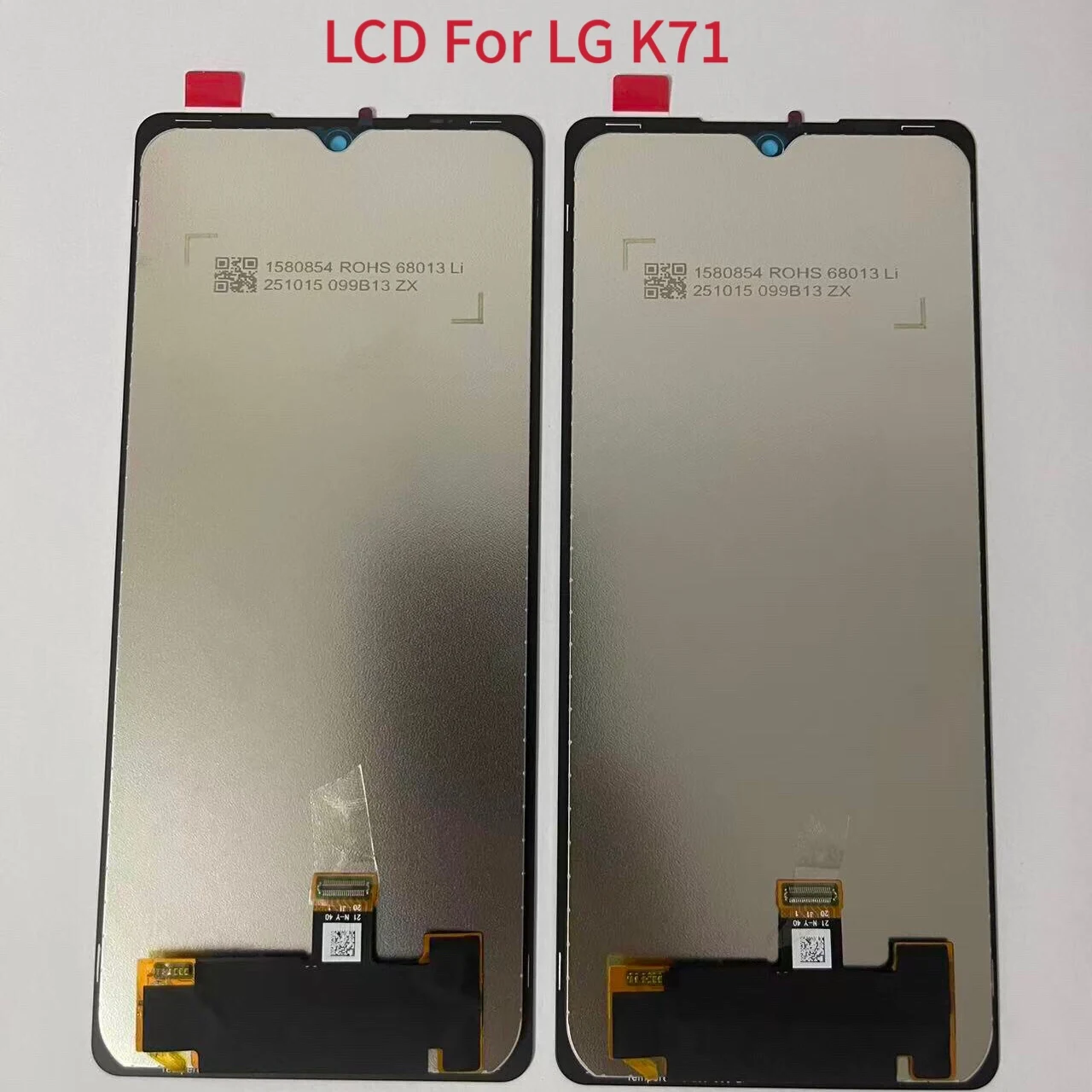Display de qualidade aaa para lg stylo 6 k71 q730 q730tm q730qn lcd com sensor tela toque digitador assembléia peças reparo