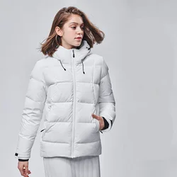 Chaqueta de invierno de alta calidad para mujer, abrigo de cuello alto, chaquetas de moda, ropa cálida para mujer, Parkas casuales, nuevo