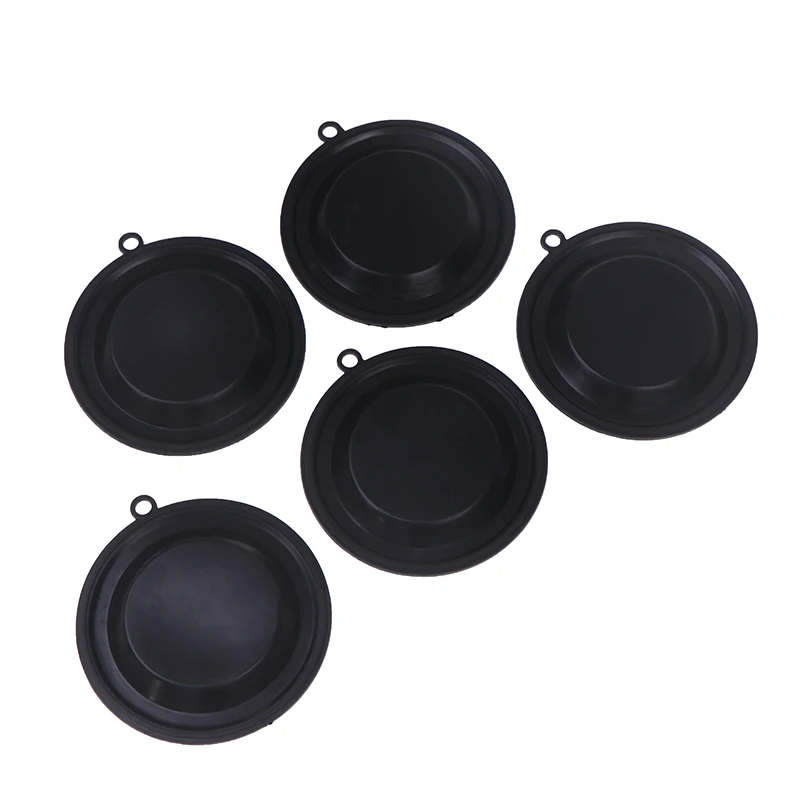 5 pezzi di alta qualità nero 75mm membrana a pressione dell'orecchio singolo per scaldabagno a Gas accessori fai da te connessione dell'acqua