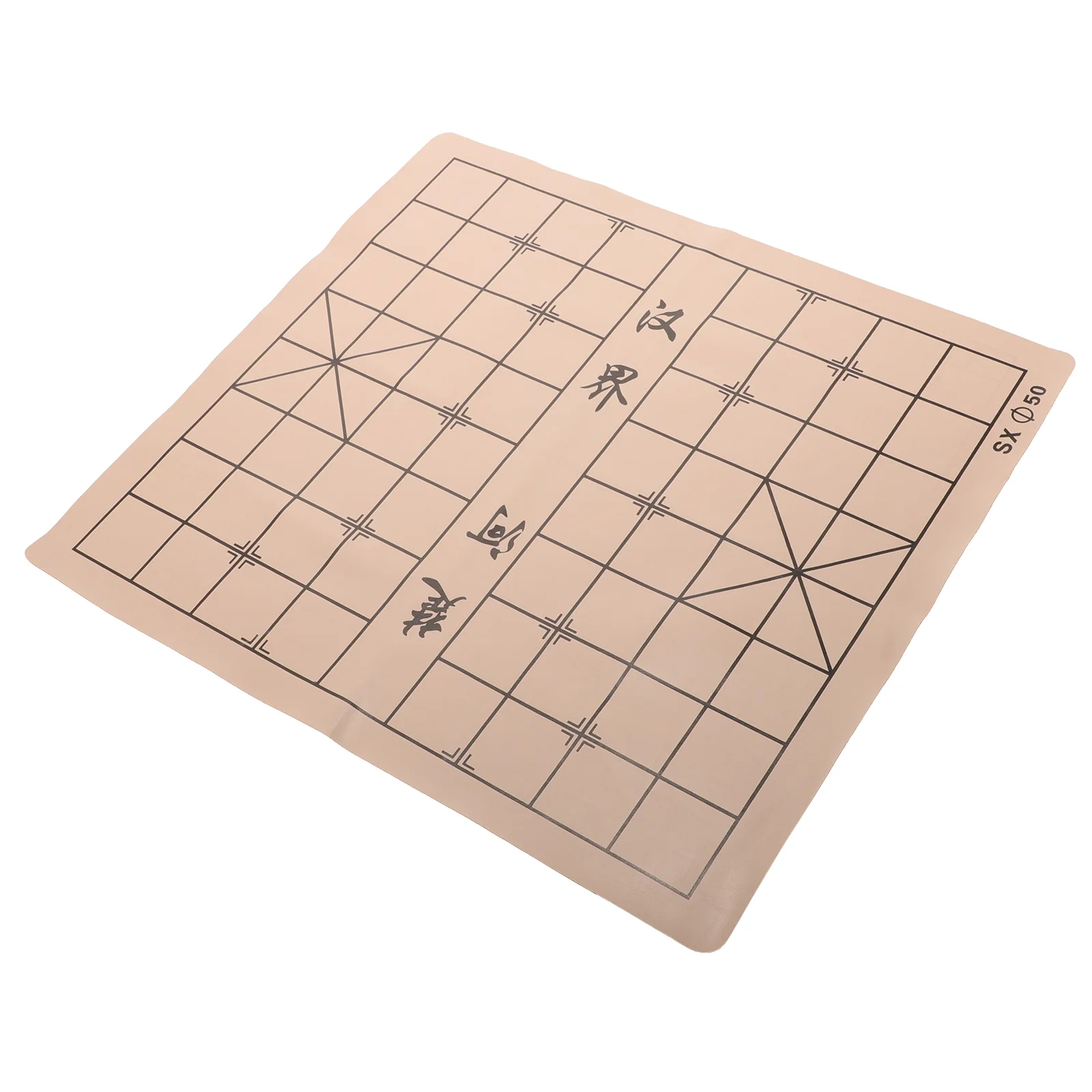 

Portable Chess Board Xiangqi Game Chinese Go Double-sided Velvet Student Adult Foldable Imitation for Adults