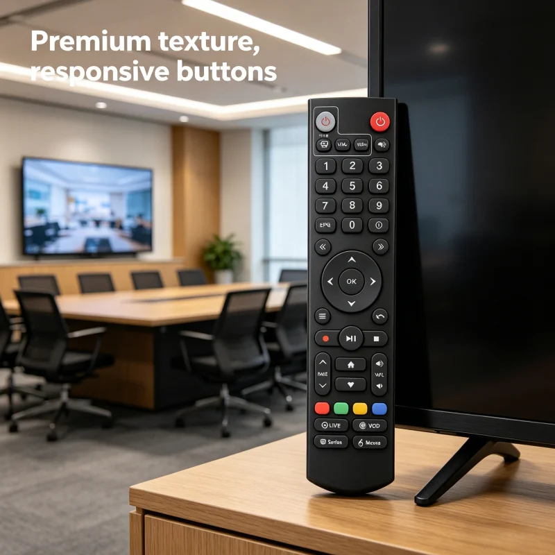 Universal IR Remote Control for Xsarius TV H.265 Compatible Easy to Use Spare Part Replacement Remote for Home Electronics