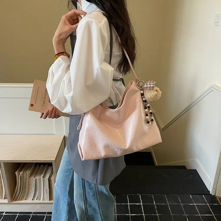 

Luxury Daily Casual Leather Ladies Bag Trendy Vintage Paris Elegant Designer Bag Classic Tote Bag High End Fashion Crossbody