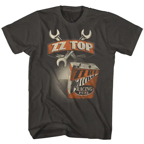 ZZ Top Wrenches High Octane Racing Fuel Men's T Shirt Rock Music Band Merch