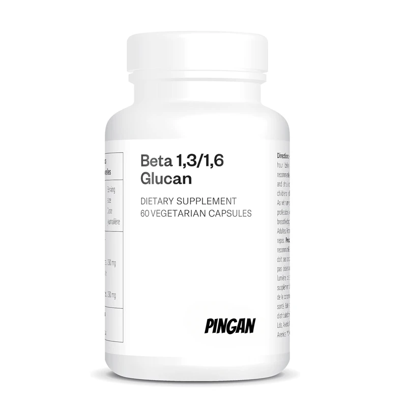 

Β 1.3/1.6 Β - Glucan 250mg - Immunostimulant | Non Genetically Modified and Gluten Free -60 Vegetarian Capsules