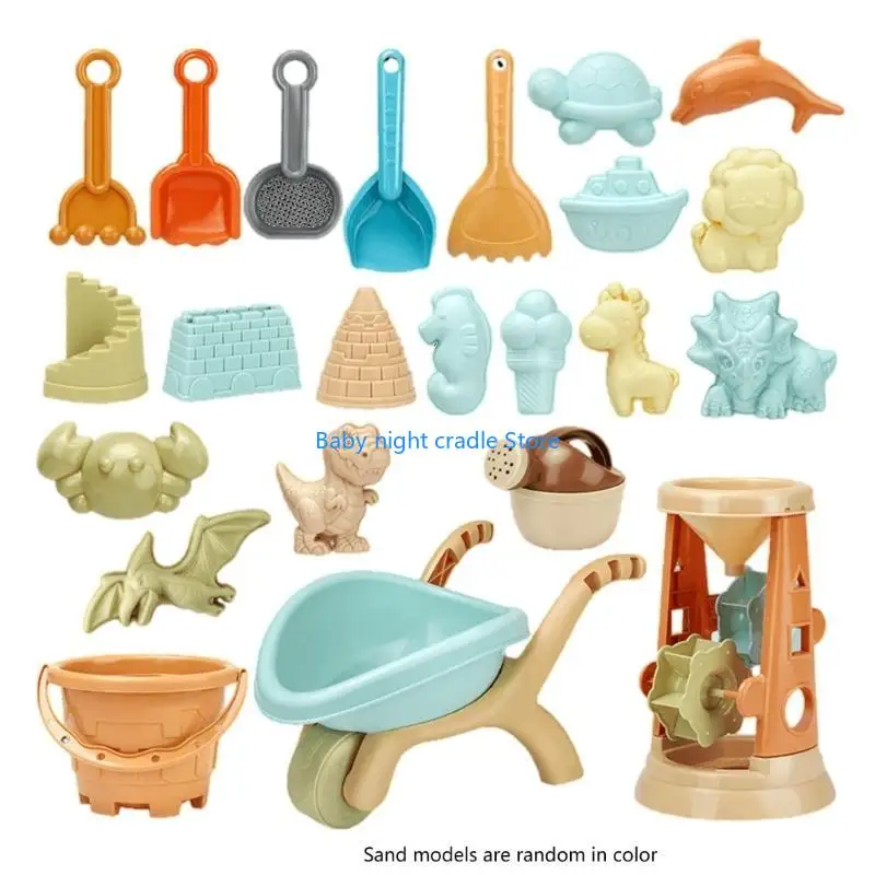 Đồ chơi bãi biển J2ff dành cho trẻ mới biết đi trẻ sơ sinh Sand Molds Sandy Sand Spade Gadgets