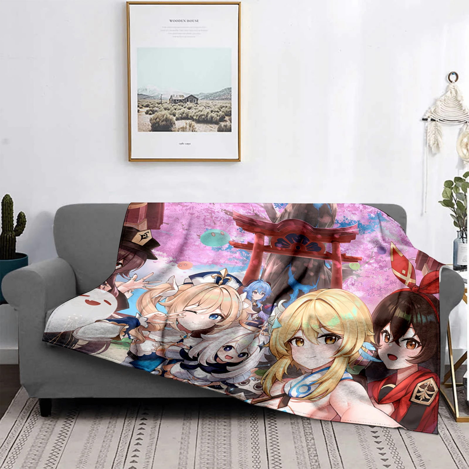 Home decoration plush Sofa blanket Colorful Animal  Bedspread on the bed anime fluffy soft blankets thick blanket for winte