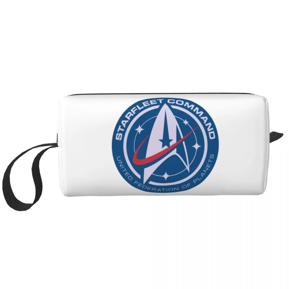 Cute Star Trek Travel Toiletry Bag for Women Science Fiction TV Series Cosmetic Makeup Organizer Beauty Storage Dopp Kit