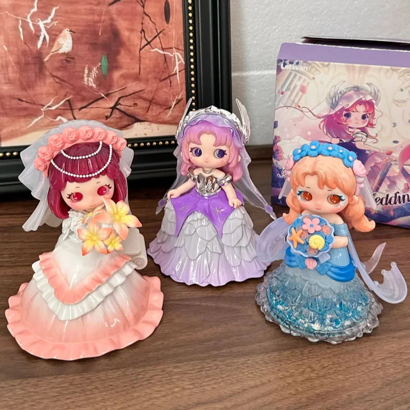 Ziyuli Vrolijk Rijden Banket Cadeau 6e Generatie Serie Blind Box Leuke Trendy Speelcomputer Desktop Ornament Meisje Verjaardagscadeau