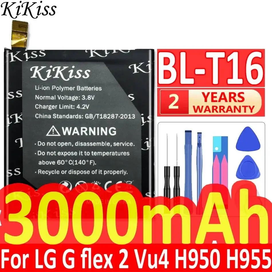 Аккумулятор для мобильного телефона LG G Flex 2 VU 4 Vu4 H950 H955 H959 BL T16 BL-T16 4200 мАч с длительным сроком службы