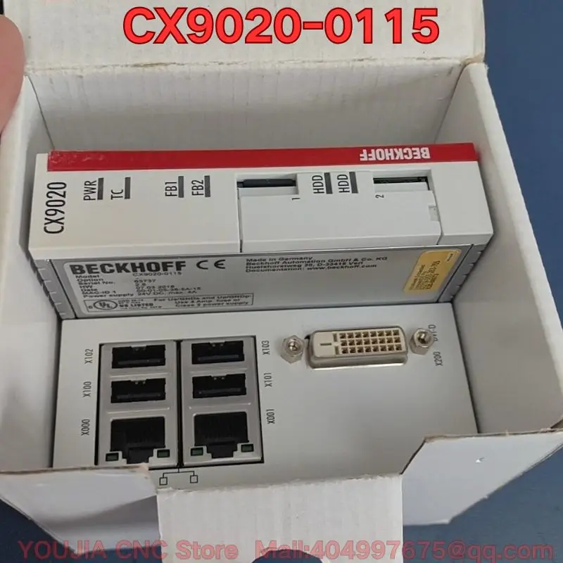 

Новый модуль ПЛК CX9020-0115 не отремонтированная машина, а не стоковая машина. Новейшее предложение 2026 года.