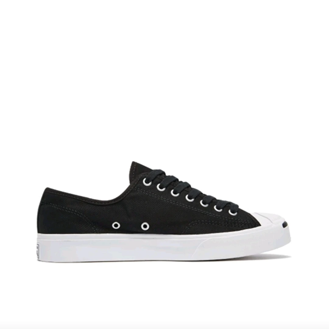 

Converse Jack Purcell Men's and Women's Skateboarding Shoes, Light Weight, Low Cut Canvas Sneakers, Black