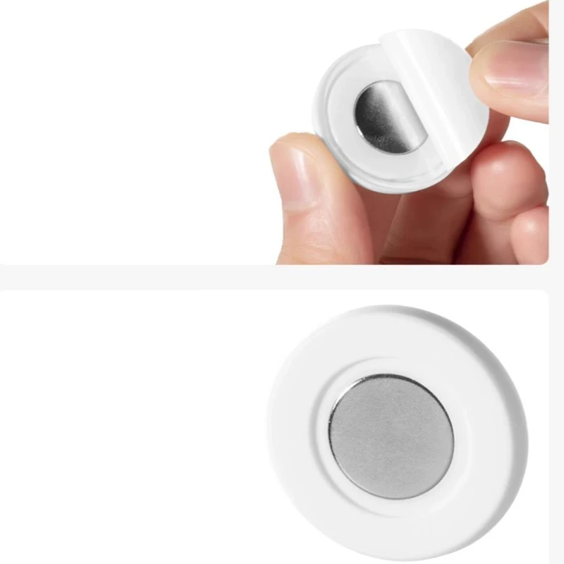 3/6/12pcs Remote Control Magnetic Adhesive Patch Storage Wall-mounted Magnetic Hook Non-drilled Power Strip Storage Suction Cup