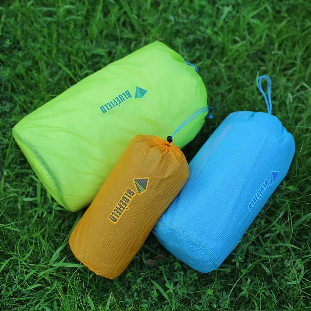 Cord Bag Outdoor Dry Bag Storage Pack Convenient Waterproof Storage Pouches Nylon Tent Peg Travel Drawstring Bag Fishing Rafting