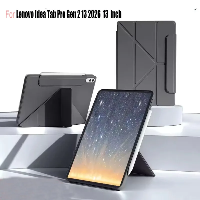 

Magnetic Stand Case for Lenovo Idea Tab Pro Gen 2 13 2026 13 inch Smart Fold PU Leather Cover For Xiaoxin Pad Pro GT 13
