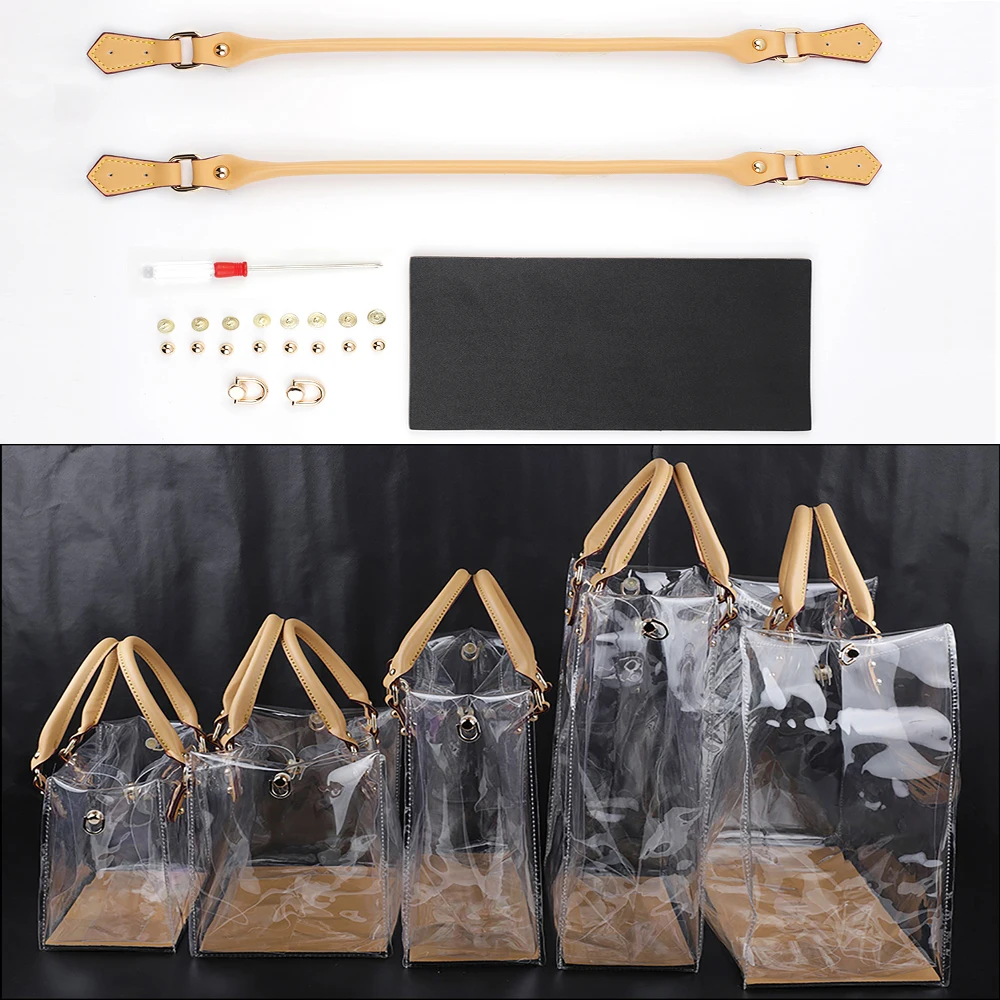 DIY Handmade TPU Bag Accessories Women Leather Shoulder Handbag Making Kit Accessories For Clear Large Capacity Tote Bag