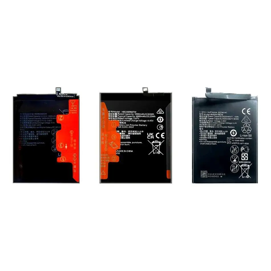 بطارية HB536896EFW HB396286ECW لهواوي Nova Novaenjoy 3 6S Honor 8Ay5 Play 6A 6C 7T 10 20 Lite 4G 2019 2020 Mini 2017