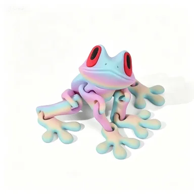 3D Printed Frog Model with Integrated Joint Mechanics for Demonstrating Flexion Extension in Life Science Curricula