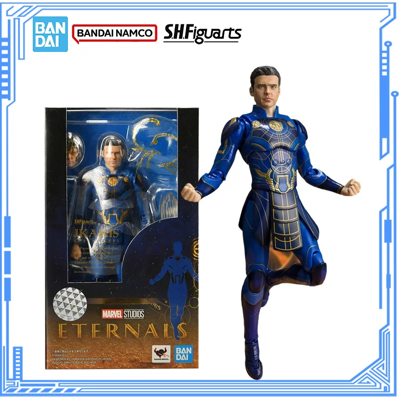 

Bandai Genuine Eternals Model Kit Anime Figures SHF Ikaris Action Figure Collection Model for Children's Toys Christmas Gifts