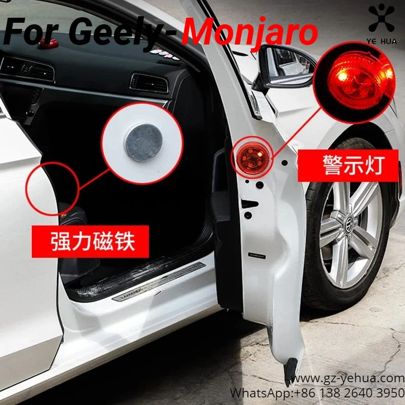 For GEELY Monjaro Manjaro Xingyue L KX11 2021 2023 Warning Light Door Opening Light Door Light Automobiles Parts Accesorios